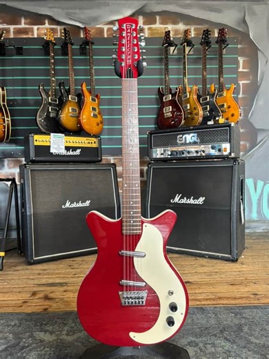 Danelectro DC59 12 Vintage Red 12-String Electric Guitar | Reverb UK
