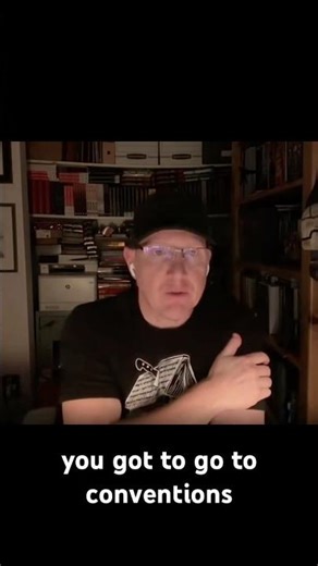 Horror conventions as a writer #horror #shorts #horrortok #writingadvice #podcast #promotehorror