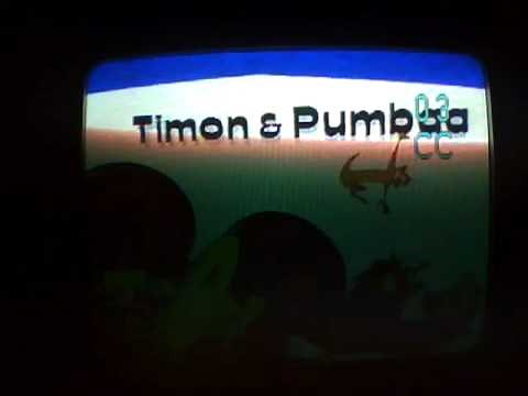 Toon Disney Bumpers - Timon and Pumba (We'll Be back And Coming up Next)