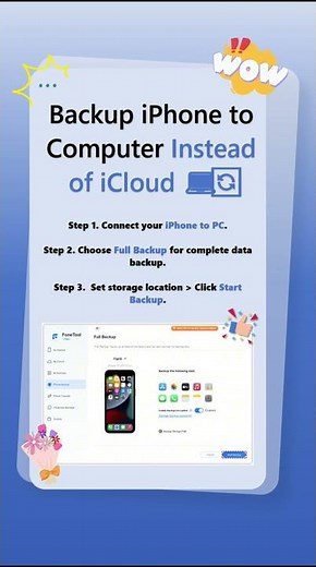 Backup iPhone to Computer Instead of iCloud 💻🔄