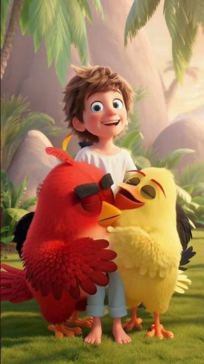 “A Boy & His Angry Birds Friends — Epic 3D Interaction!”