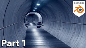 Sci-Fi Tunnel (Blender Eevee Tutorial)