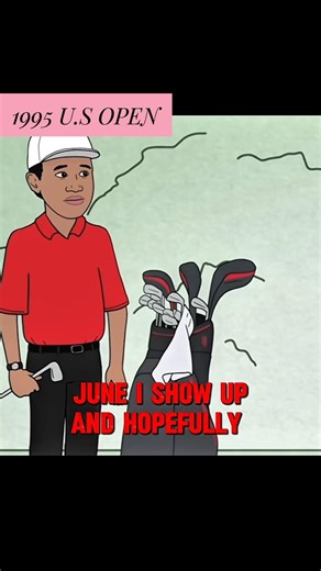 19-year old Tiger Woods gets invited to his first professional practice round.⛳️