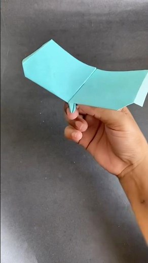 How to Make Paper Glider Airplane that Flies Smoothly_Paper Toy #paperglider #airplane #papertoy #yt