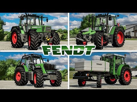 Top 10 LS22 Fendt Mods - Fendt 800 TMS, Fendt 1050, Fendt 500 Favorit - Farming Simulator 2022