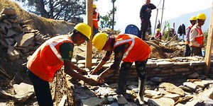 Oxfam in Nepal training skilled masons for reconstruction