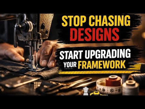 Stop Chasing Designs! Upgrade Your Sewing Framework Instead