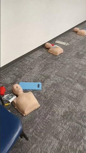 Red Cross CPR training
