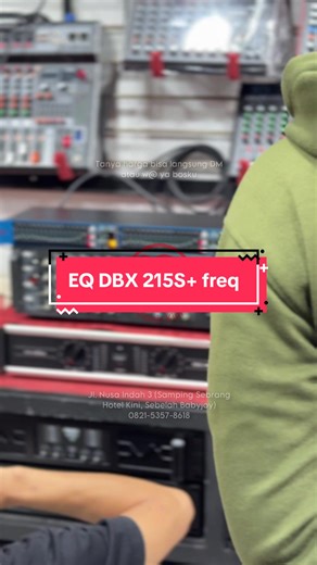 Equalizer #DBX 215S Freq