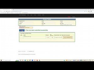 VDO FOR UTA015 SUBMISSION OF MST