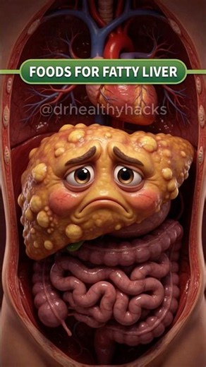 I'm Your Fatty Liver — Eat These 6 Foods 😱 #shorts