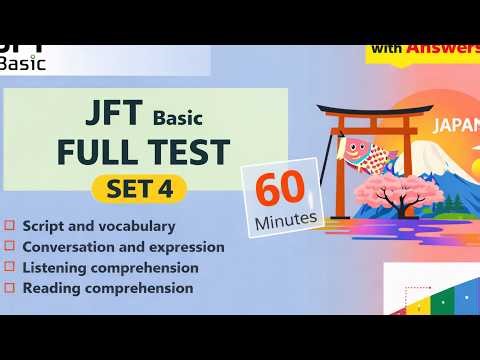 JFT FULL SET Model Question (250 Marks) ✅ | Full Practice Test | JFT A2 Mock Test (Latest) | SET 4