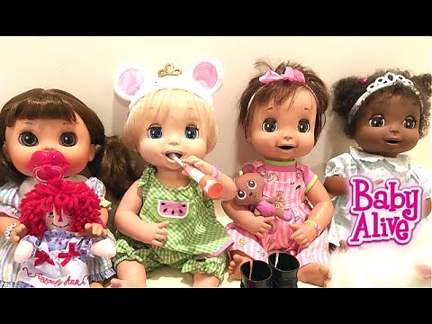 Trying New Kmart Shoes on our Big Baby Alive Dolls