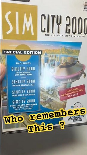 SimCity 2000 Special Edition Found After 30 Years!