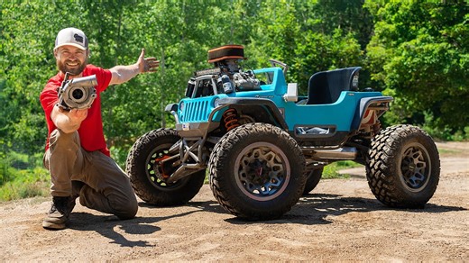 Our 100HP Power Wheels Needs a Turbo!