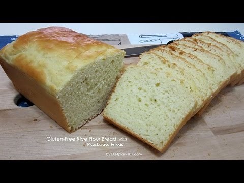 Gluten-Free Rice Flour Bread with Psyllium Husk | Dietplan-101.com