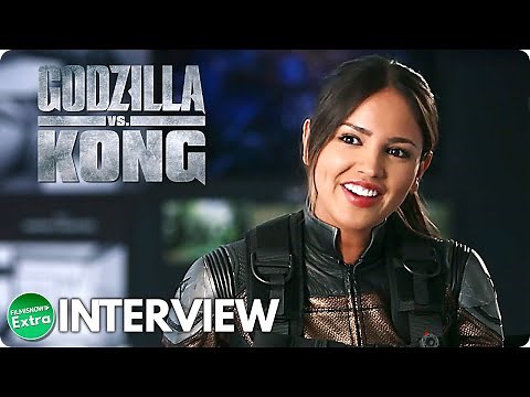 GODZILLA VS. KONG | Eiza González "Maya Simmons" On-set Interview