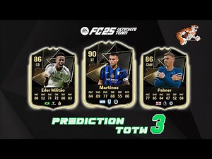 EA FC 25: Predictions Team of the Week 3 #TOTW