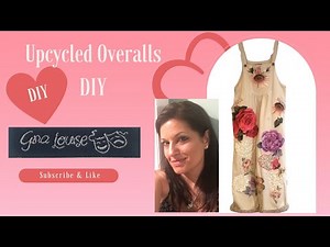 Upcycled Flipped Overalls DIY Tutorial