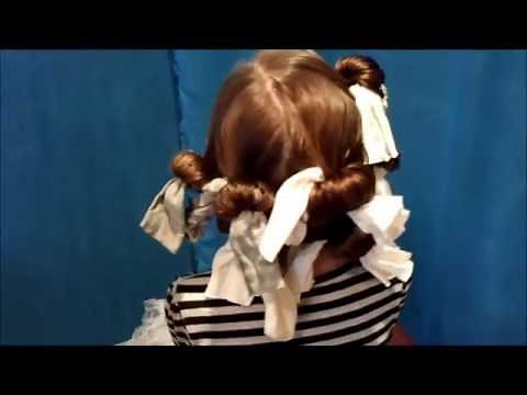 Easy no heat curls and ringlets - How to curl your hair with a nylon sock