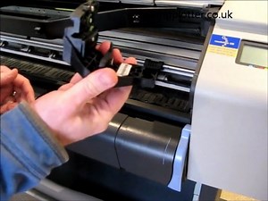DesignJet 500 repair- replace cutter