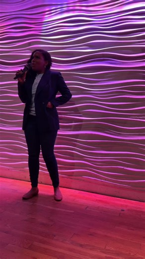 Jasmine Crockett on Instagram: "Had to grab the mic real quick 👀 #TexasToughTour #JasmineforUS #aliciakeys #JasmineCrockett #karaeoke"