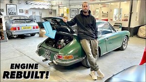 MY PORSCHE 912 ENGINE REBUILT - START UP, REVS & INTERIOR PLANS