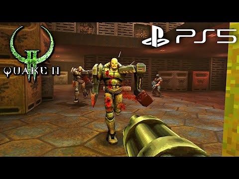 Quake 2 Remastered - PS5 Gameplay