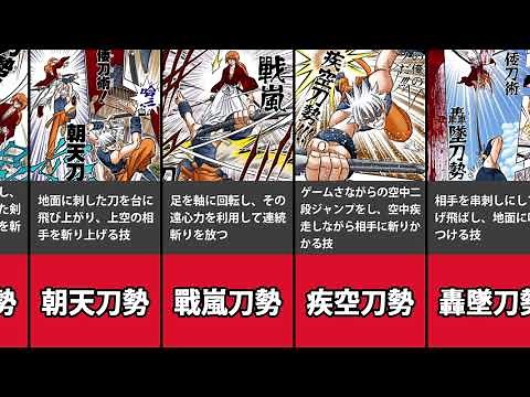 【るろうに剣心】雪代縁の技をまとめてみた【倭刀術】