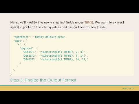 Transforming JSON with JOLT: A Comprehensive Guide to Spec Creation