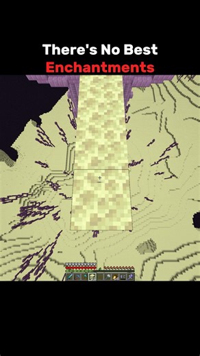 There Is No Best Enchantments...#minecraft