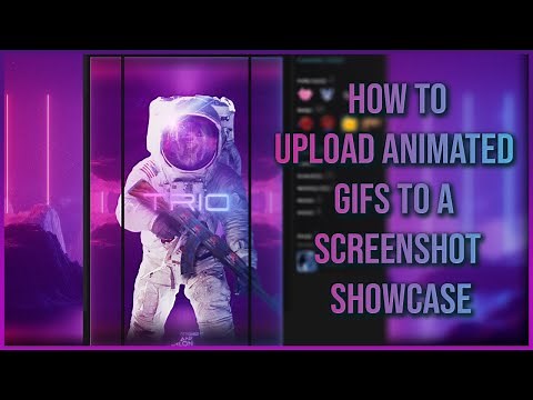 How to upload a long animated artwork to a screenshot showcase (TUTORIAL 2021) Part 2
