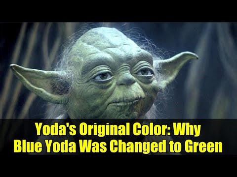 Yoda's Original Color: Why Blue Yoda Was Changed to Green