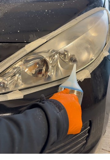 Rénovation d'optiques par polymérisation : Avant/Après