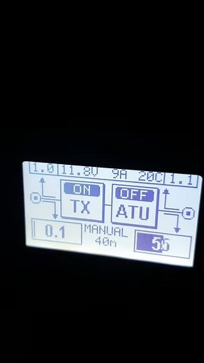 icom ic705 and XPA125B amp output