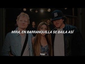 Shakira, Ed Sheeran, Beéle - Hips Don't Lie - Spotify Anniversary Version (Letra)