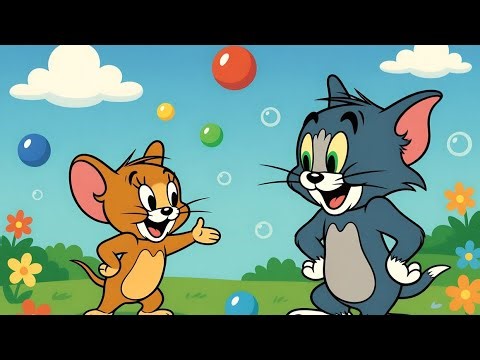 Tom and Jerry’s Candy World Trip | Colorful Kids Animation