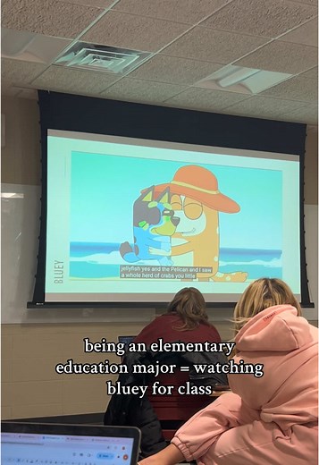 Elementary Education Major: Learning with Bluey