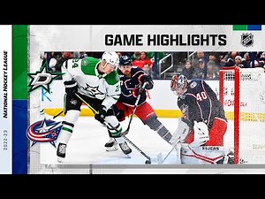 Stars @ Blue Jackets 12/19 | NHL Highlights 2022