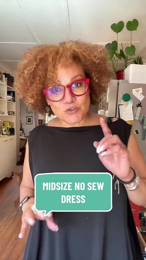 Midsize No Sew Dress DIY Tutorial