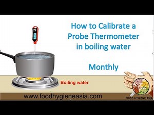 🔥🌡️ How to Calibrate a Probe Thermometer in Boiling Water Like a Pro! 💧✅