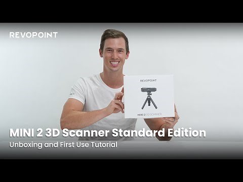 Revopoint MINI 2 3D Scanner: Standard Edition First Use Tutorial