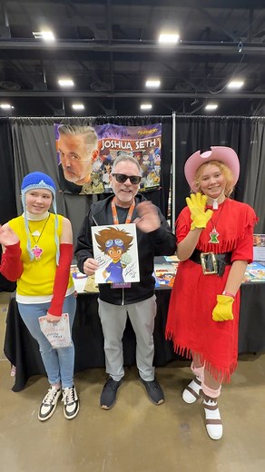 28K views · 789 reactions | Last day at Illinois Comic Con  #digimon #voiceactor #cosplay | Joshua Seth | Facebook