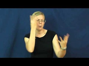 Watch how to sign 'splendor' in American Sign Language.