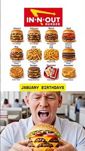 SECRET MENU In-N-Out birthday match 🍔😍 #innout #foodshorts #birthday