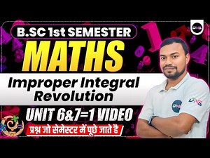 BSc 1st Semester Mathematics Unit-6 & 7 Important Question Answer | bsc 1st semester maths one shot