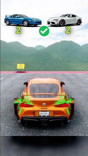 Toyota Supra MK 4 VS Toyota Supra MK 5