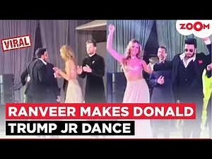Ranveer Singh GETS Donald Trump Jr and partner grooving to ‘What Jhumka?’ at Udaipur sangeet