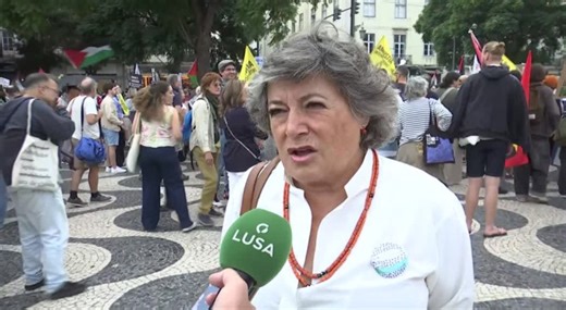 LusaVídeo: Médio Oriente: Ana Gomes critica ação da diplomacia portuguesa em relação à Palestina (editado)