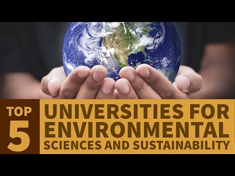 TOP FIVE Universities in the World for Environmental Sciences and Sustainability